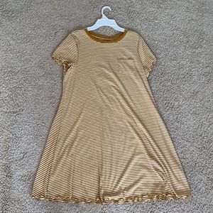 Striped T-Shirt Dress